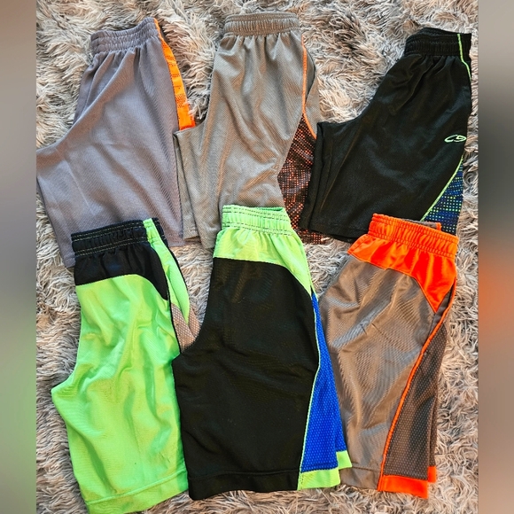 Other - 6 Pairs Of Boys Basketball Shorts - Sz Small (6-7)
